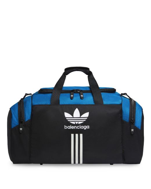 Balenciaga x adidas logo-print gym bag