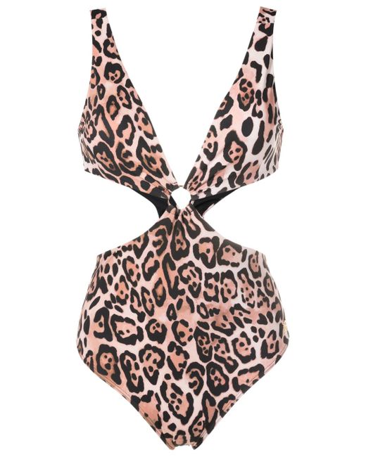 Brigitte leopard-print one-piece swimsuit