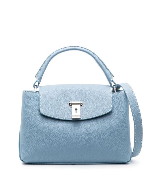 Bally texture-finish leather tote bag