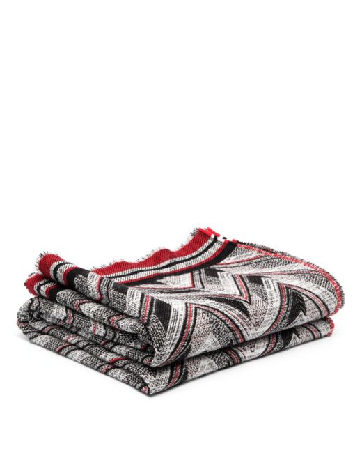 Missoni Home zig-zag-print soft blanket