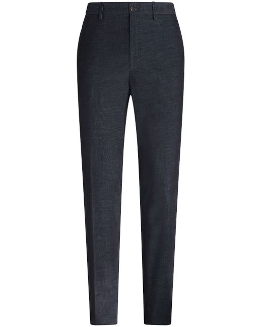 Etro tailored slim-cut trousers