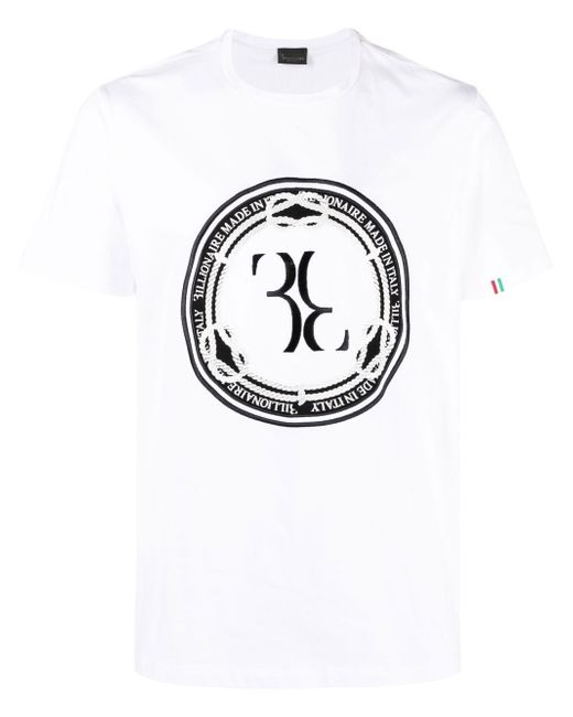 Billionaire logo-print T-shirt
