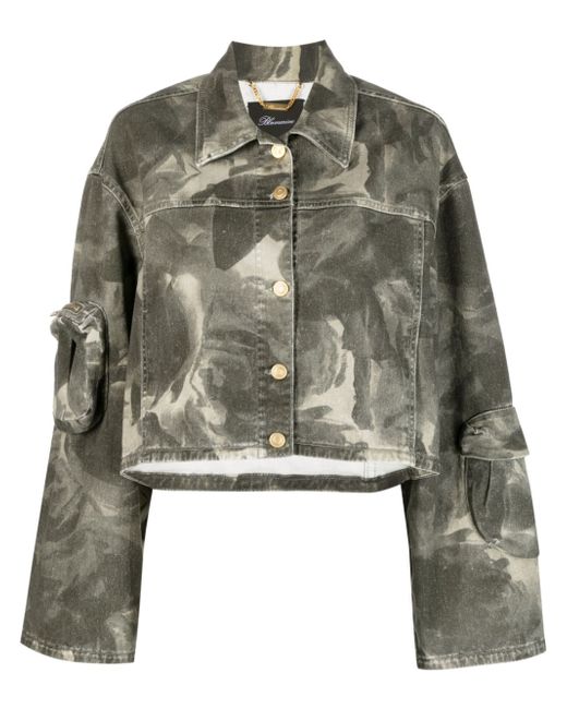 Blumarine abstract-print jacket