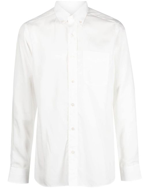 Tom Ford long-sleeve button-fastening shirt