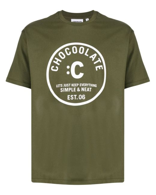 Chocoolate logo-print cotton T-shirt