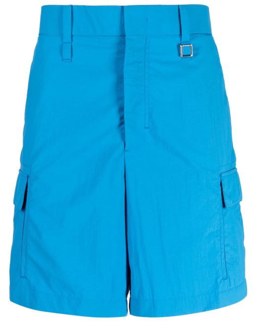 Wooyoungmi multi-pocket cargo shorts