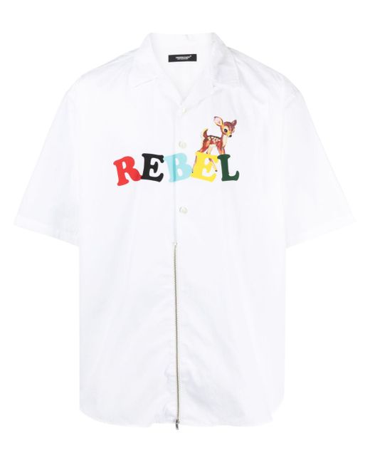 Undercover Rebel short-sleeve cotton shirt
