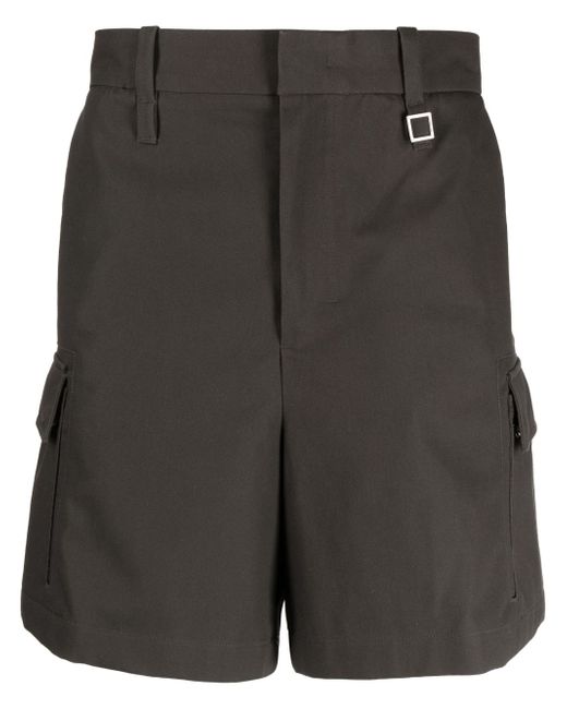 Wooyoungmi multi-pocket tailored shorts