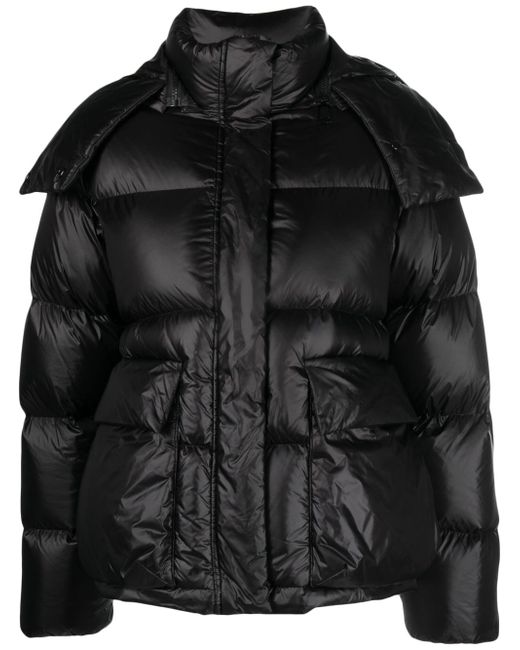 Dorothee Schumacher padded quilted hooded jacket