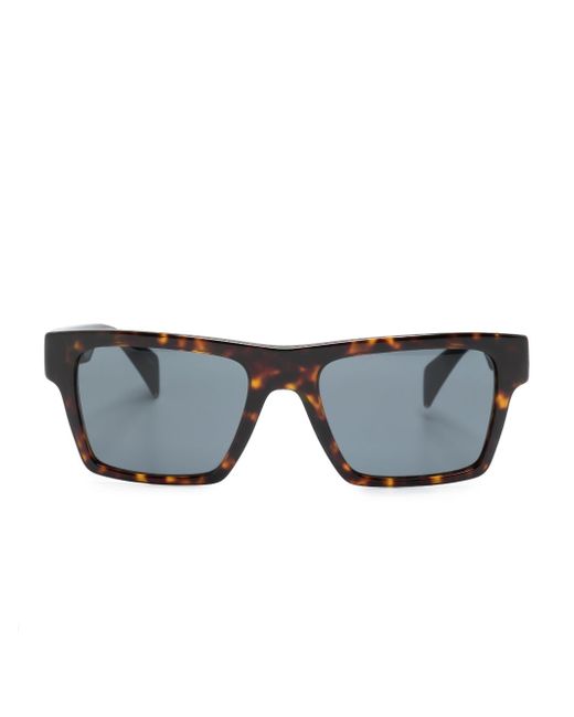 Versace tortoiseshell-effect square frame sunglasses