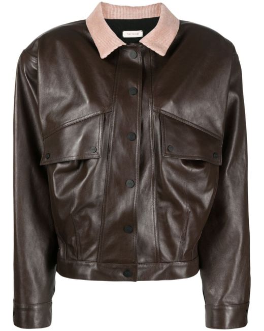 The Mannei Zeza leather jacket