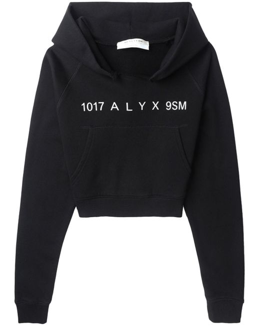 1017 Alyx 9Sm logo-print cotton hoodie