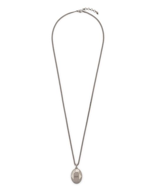 Alexander McQueen faceted stone necklace