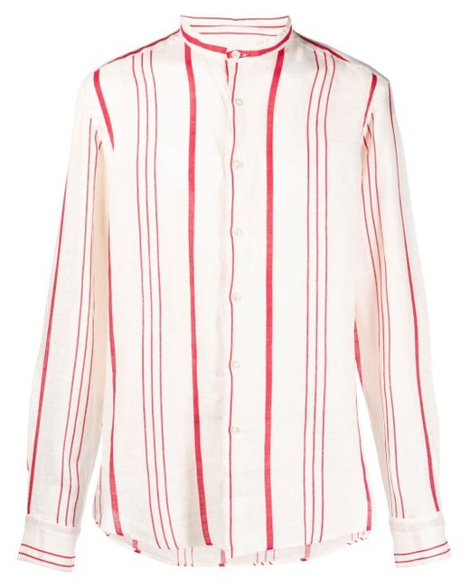 Peninsula Swimwear stripe-print long-sleeved shirt
