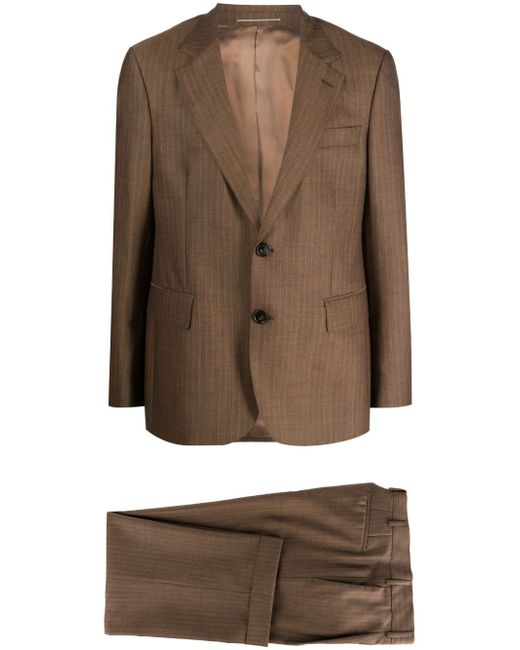 PT Torino pinstriped virgin-wool suit