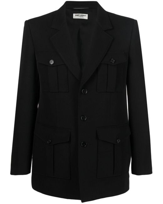 Saint Laurent single-breasted blazer jacket