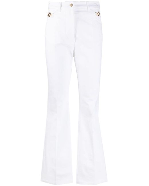 Patou high-rise flared jeans