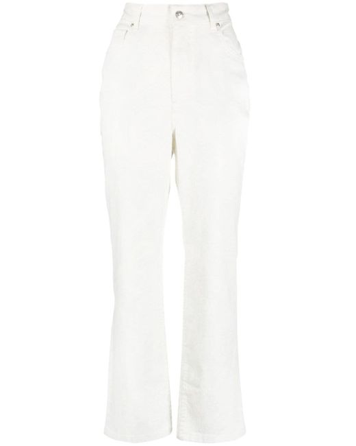 Etro high-waist cropped jeans