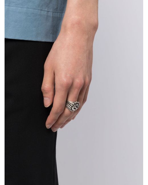 Gucci Interlocking G signet ring