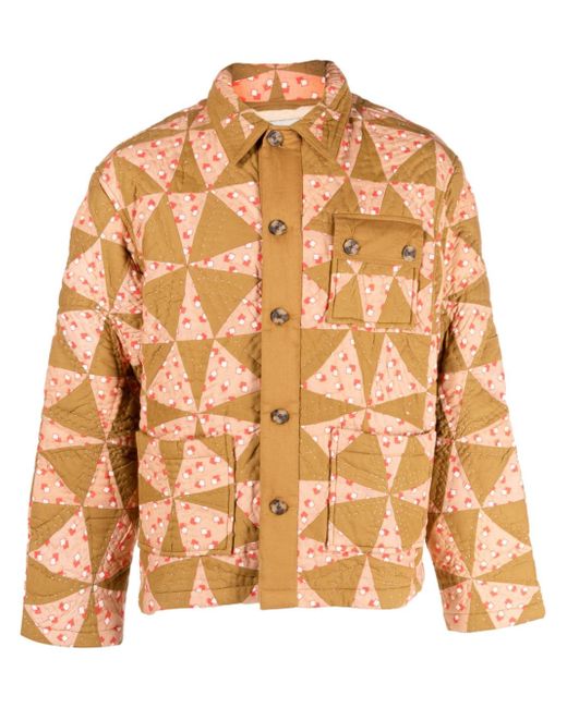 Bode Kaleidoscope quilt jacket