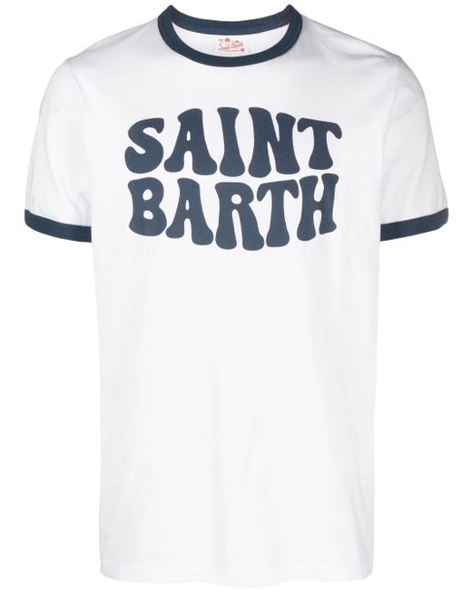 Mc2 Saint Barth logo-print cotton T-Shirt