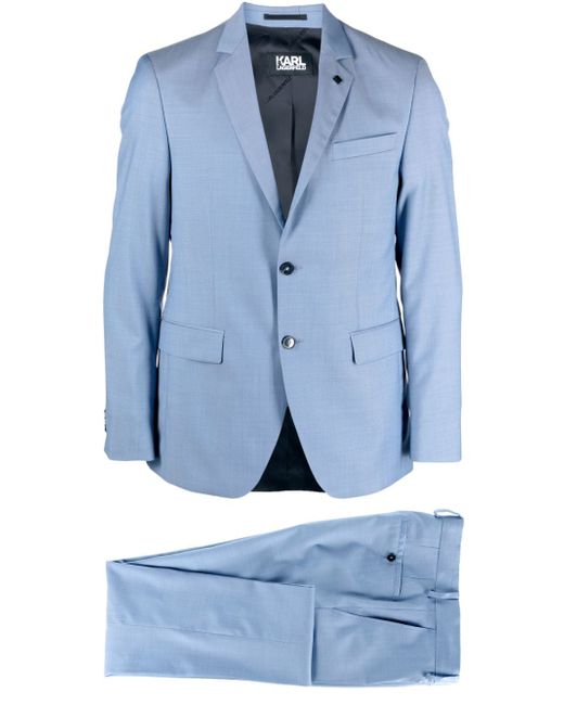 Karl Lagerfeld notched-lapel single-breasted suit