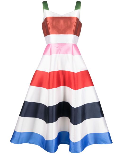 Kate Spade New York horizontal-stripe pattern dress