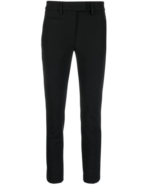 Dondup cropped tapered-leg trousers