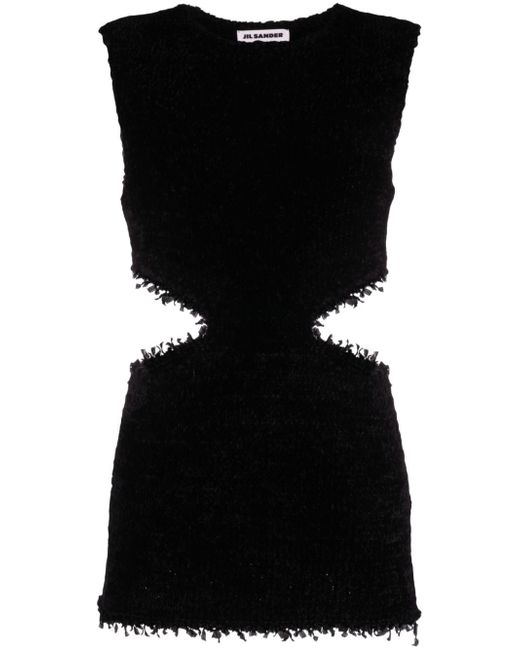 Jil Sander cut-out detail dress