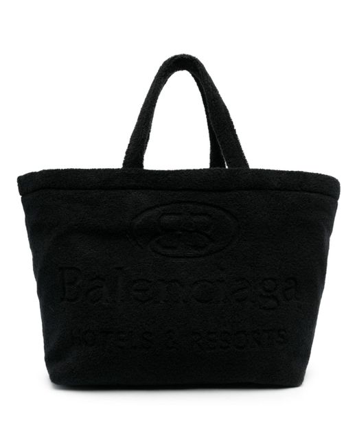 Balenciaga Jumbo logo-debossed tote bag