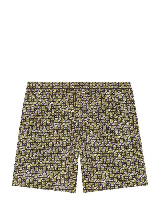 Gucci Interlocking G-print swim shorts