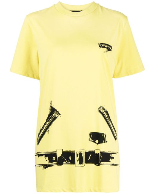 We11done graphic-print short-sleeve T-shirt