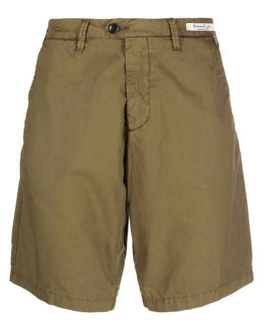 Perfection straight-leg cotton bermuda shorts