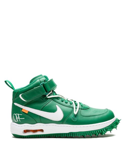Nike x Off-White Air Force 1 Mid Pine sneakers