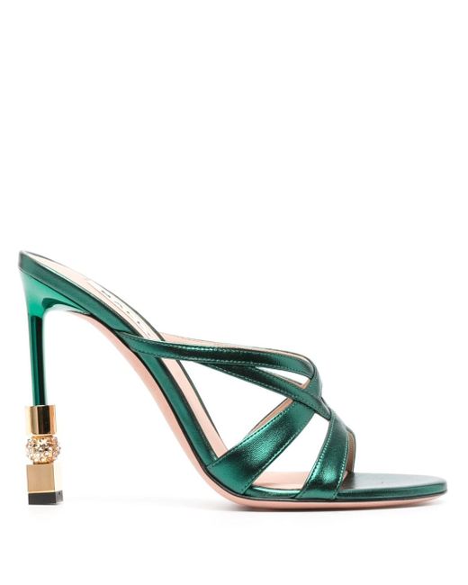 Bally crystal-detail heeled sandals