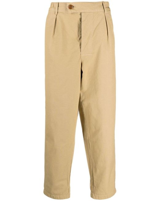 Barbour mid-rise straight-leg trousers