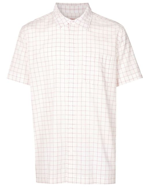 Osklen check-print short-sleeve T-shirt