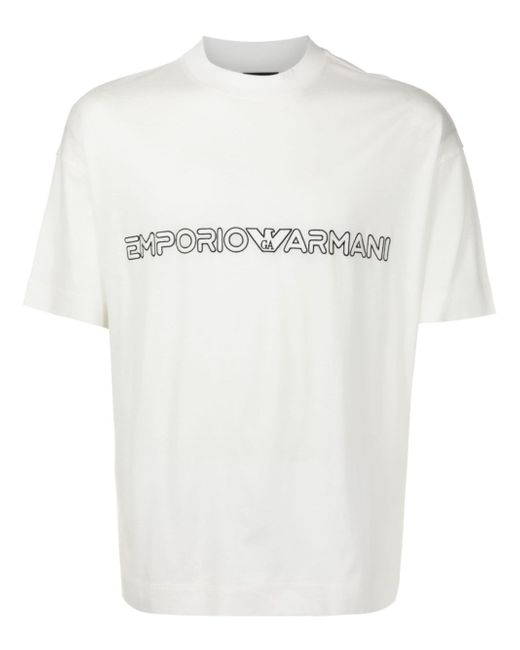 Emporio Armani logo-print short-sleeve T-shirt