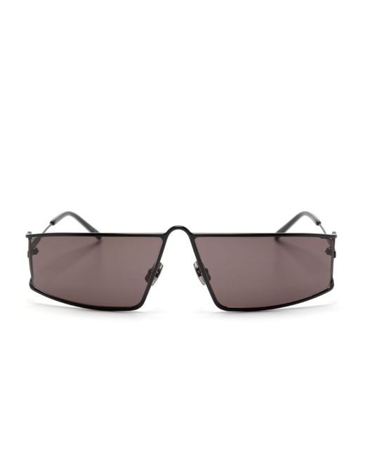 Saint Laurent metallic square-framed sunglasses
