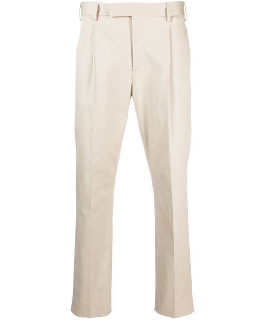 PT Torino stretch-cotton tailored trousers