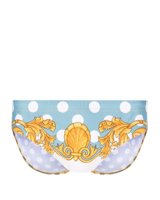 Versace Seashell Baroque swimming trunks