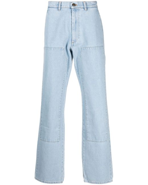Winnie NY patch-detail bootcut jeans