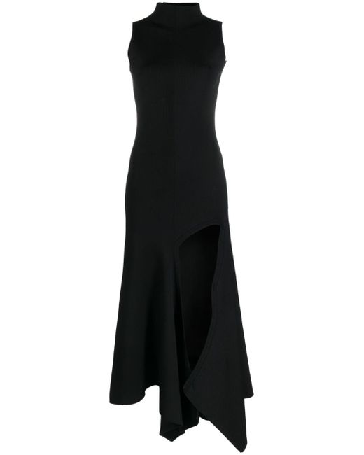 Y / Project side-slit sleeveless dress
