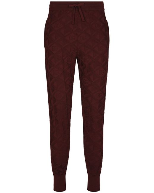 Dolce & Gabbana all-over logo track pants