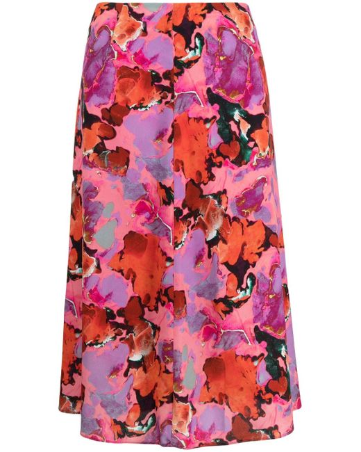 PS Paul Smith graphic-print skirt