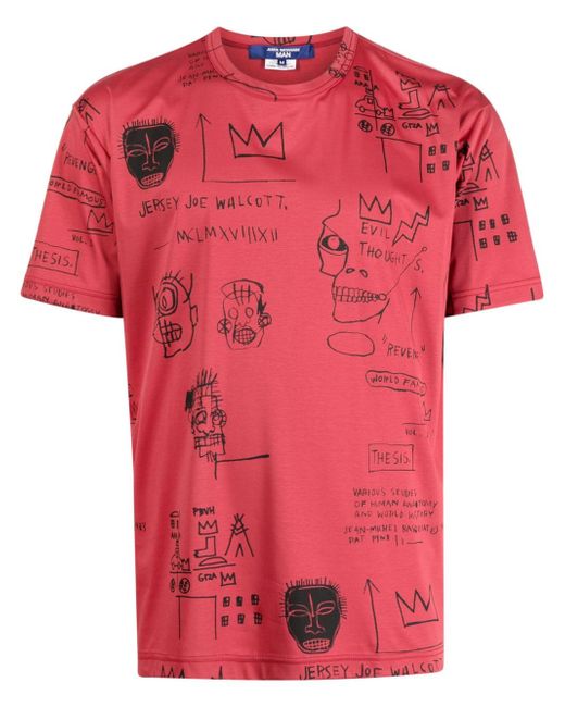 Junya Watanabe Basquiat-inspired print T-shirt