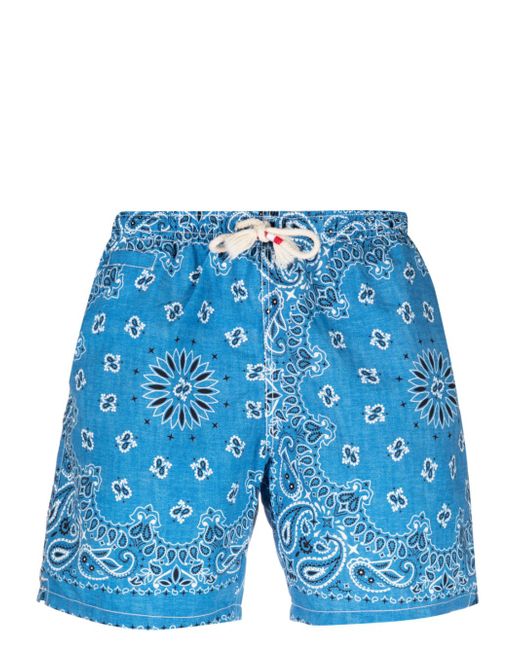 Mc2 Saint Barth bandana-print swim shorts
