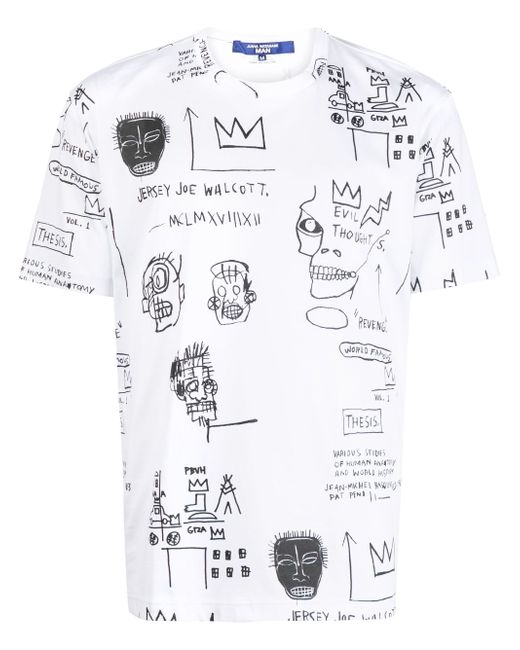 Junya Watanabe x Basquiat graphic-print cotton T-shirt