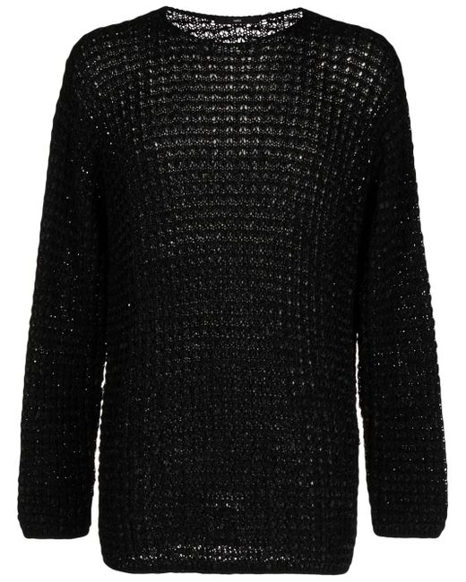 Sapio long-sleeves open-knit jumper