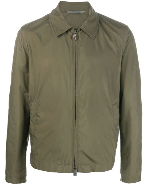 Canali plain lightweight jacket